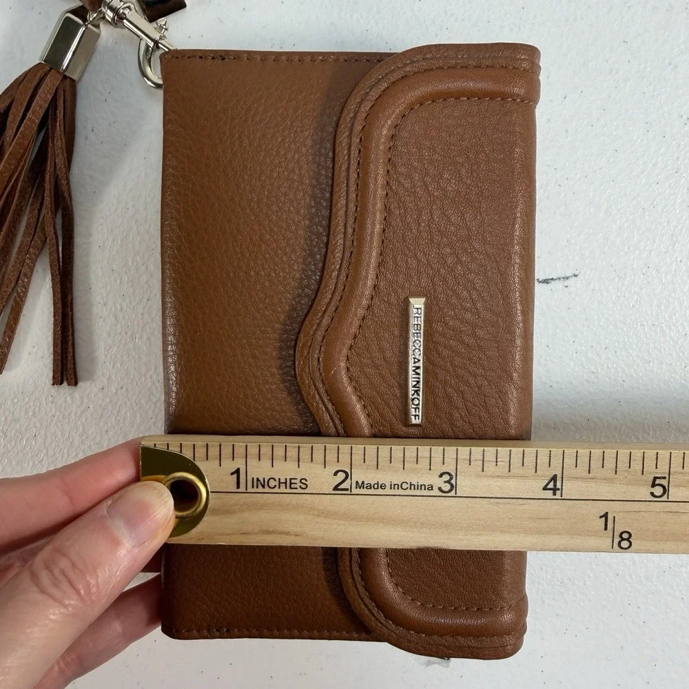 Rebecca Minkoff Universal Wristlet‎ Wallet Genuine Leather ID Credit Card Holder